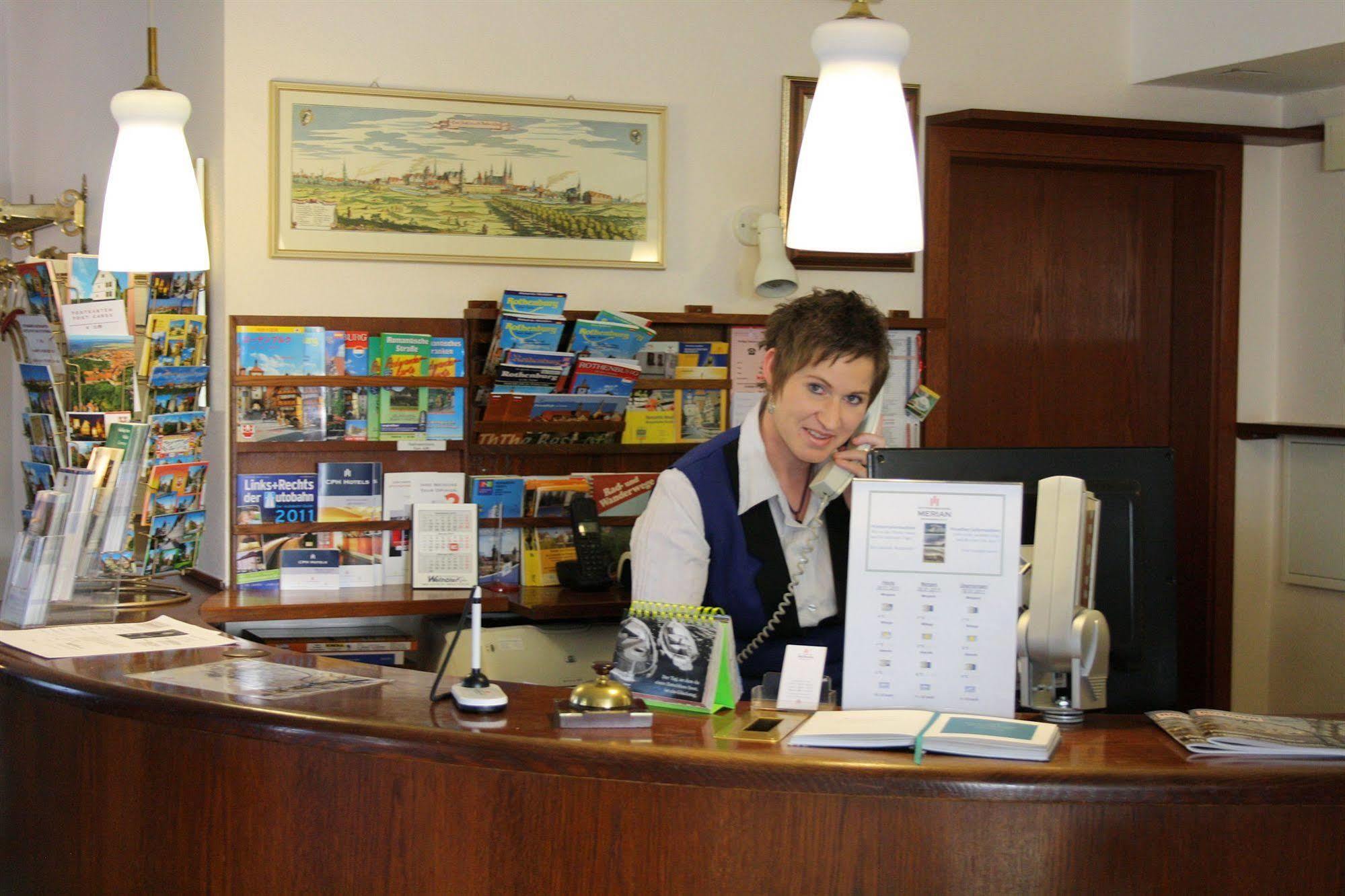 רוטנבורג אוב דר טאובר Hotel Merian Rothenburg מראה חיצוני תמונה